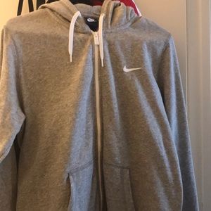 Nike full zip sweater